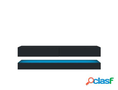 Mueble de TV SELSEY Hylia Negro (140 x 45 x 34)