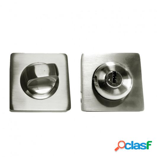 Muletilla 50Mm Cuadrada Zamak Niq/Sat Con Llave Micel