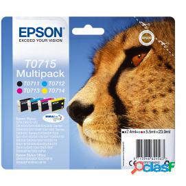 Multipack Tinta Epson T071540 Stylus D78 - 92 - 120 - Dx40x0