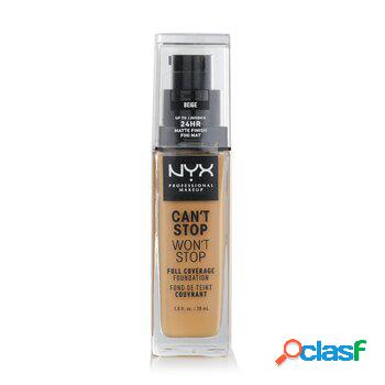 NYX Can't Stop Won't Stop Full Coverage Foundation - # Beige