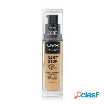 NYX Can't Stop Won't Stop Full Coverage Foundation - # True
