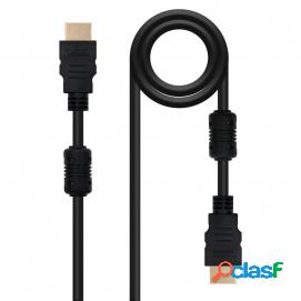 Nanocable Cable Hdmi 2m V1.4 (alta Velocidad / Hec) Con