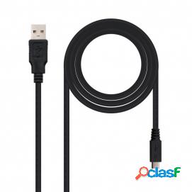 Nanocable Cable Usb 2.0, Tipo A/m-micro Usb B/m, 0.8