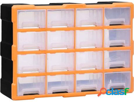 Organizador Multicajones VIDAXL con 16 Cajones Medianos