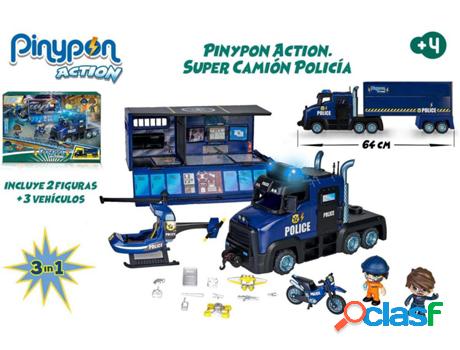 PINYPON Action Super Camión de Policia (Edad Mínima