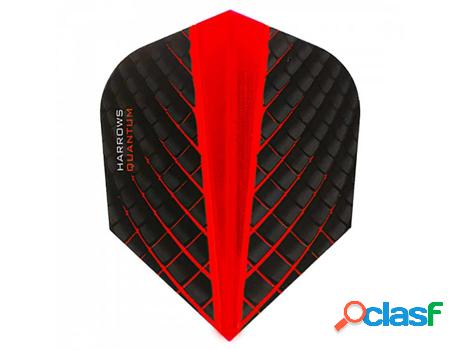 Pack 10 Plumas de Dardos HARROWS DARTS (Rojo)