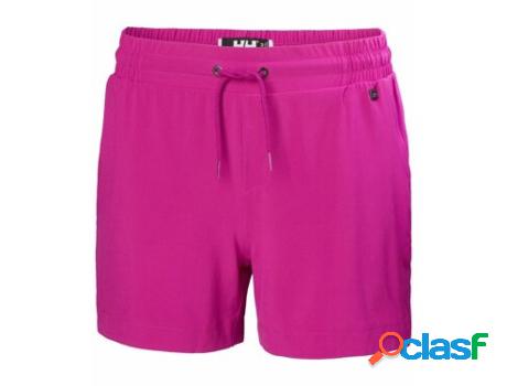 Pantalones Cortos HELLY HANSEN Mujer (M - Rosa)