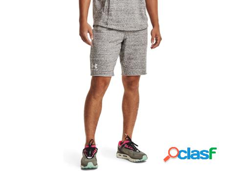 Pantalones Cortos para Hombre UNDER ARMOUR Blanco (Tam: XS)