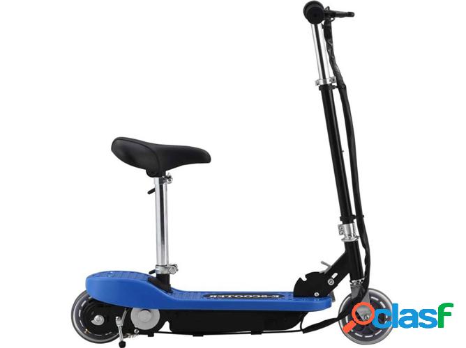 Patinete Eléctrico VIDAXL 120 W Azul