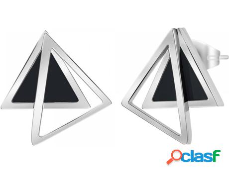 Pendientes SC_CRYSTAL (Acero - 16 mm x 16 mm)