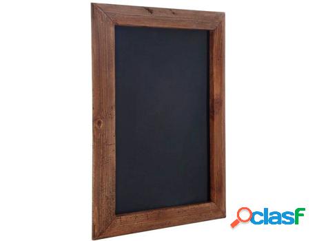 Pizarra ABECEDARIO Madera pino recuperada (Madera - 50 x 70