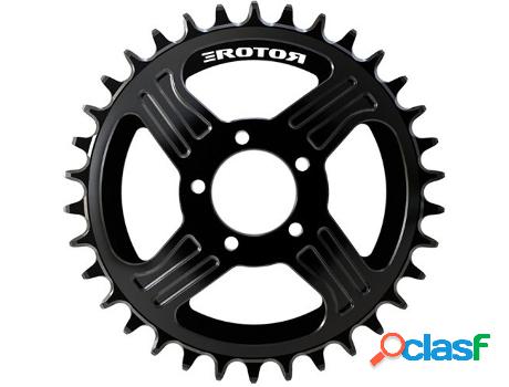 Plato ROTOR Round Dm Polini E-Mtb Ring R36T Black (Aluminio)