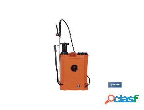 Pulverizador de espalda 16 lts dual- electrico/manual