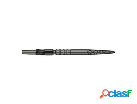 Punta TARGET DARTS SETAS SETAS Swiss DS Point preto 35mm