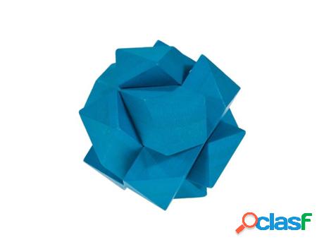 Puzzle FRIDOLIN (Madera - Azul - 9 x 9 x 9 cm)