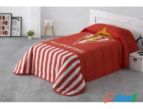 R.SPORTING Edredón Rojo 105 cm