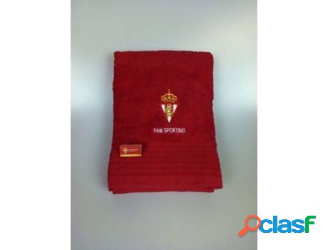R.SPORTING Toalla de Baño Rojo 70x140 cm
