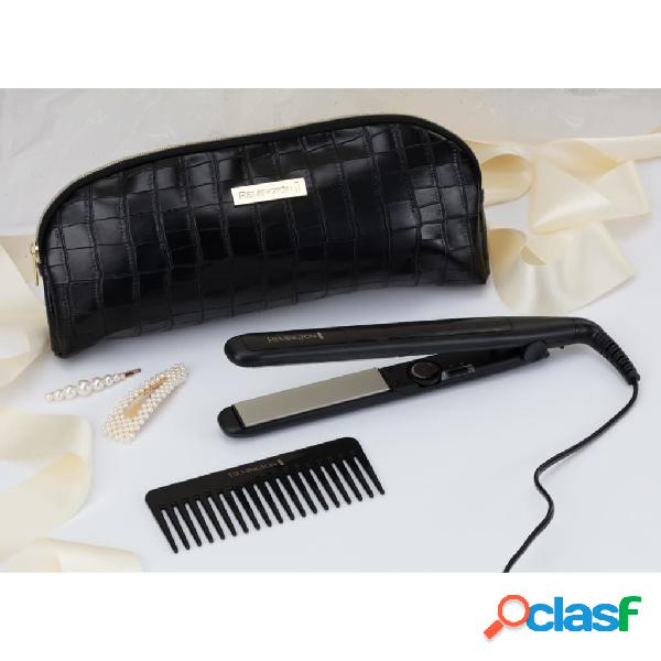 REMINGTON Set de regalo plancha del pelo Style Edition