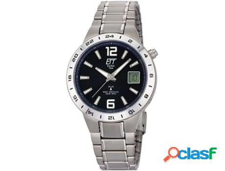 Reloj ETT ECO TECH TIME Hombre (Titanio - Plateado)