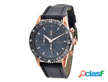 Reloj SC CRYSTAL Hombre (Cuero - Negro)