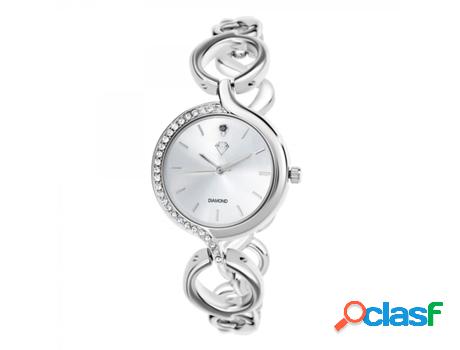 Relojes SC_CRYSTAL Mujer (Ródio - Plateado)