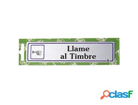 Rotulo llame al timbre