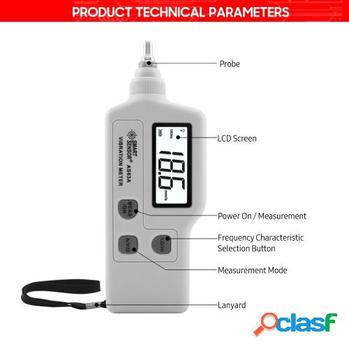 SENSOR INTELIGENTE AS63A Medidor de vibración digital con