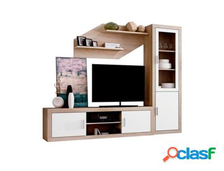 Salón nuka v4, HOMESOUTH, (ancho), cambria - blanco,