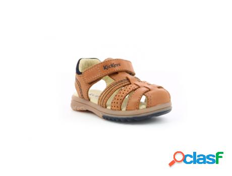 Sandalias KICKERS Niño (19 - Marrón)