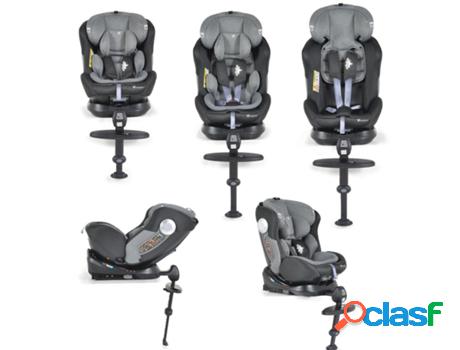 Silla de Coche SHERIFF con Isofix y Pata de Apoyo Gris