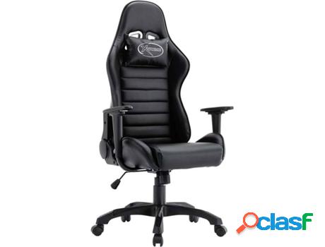 Silla de Escritorio Ejecutiva VIDAXL Negro (68 x 70 x 130
