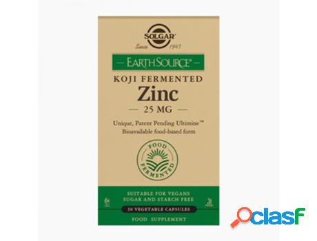 Solgar Earth Source Koji Fermented Zinc 25mg 30&apos;s