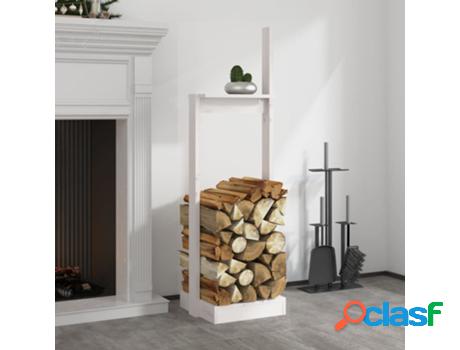 Soporte para Leña VIDAXL (33,5 x 30 x 110 cm - Madera -