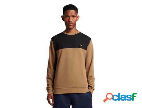 Sudadera LYLE & SCOTT Hombre (S - Marrón)