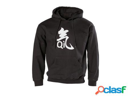 Sudadera QI Mujer (M - Negro)