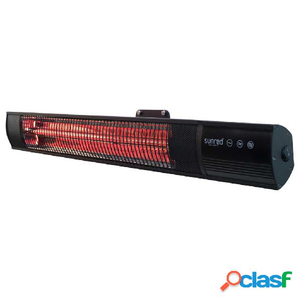 Sunred Calefactor de pared Royal Diamond Dark 2500 W rosa
