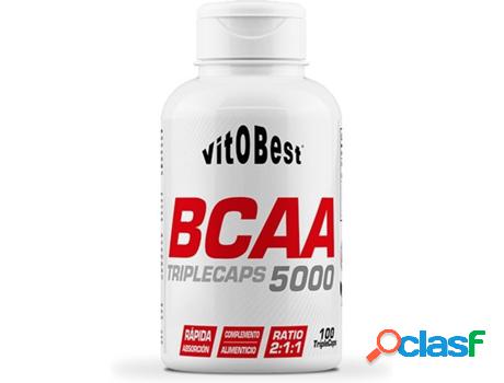 Suplemento Alimentar VITOBEST Bcaa 5000 100 Triplecaps (100