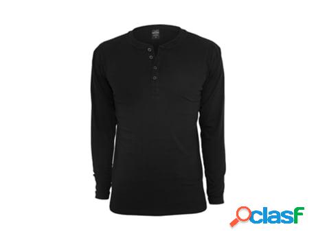 T-shirt URBAN CLASSICS Algodón Hombre (Negro - XL)