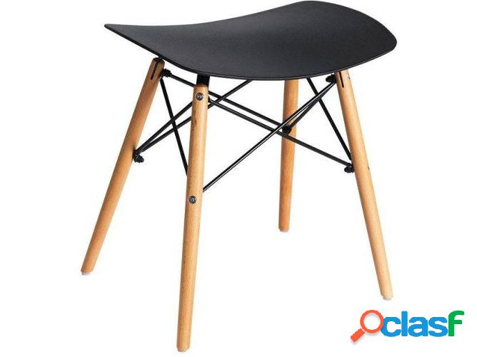 Taburete REGALOS MIGUEL Tower (Negro - 47 x 50 x 34 cm -