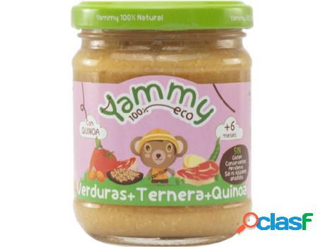 Tarrito Verduras de Ternera Quinoa YAMMY (195 g)