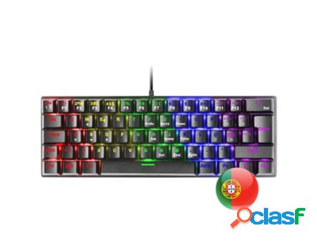 Teclado Frgb MARS GAMING Mk60 (Interruptor negro - Mecánico