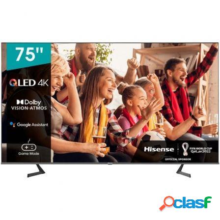 Televisor hisense qled tv 75a7gq 75"/ ultra hd 4k/ smart tv/