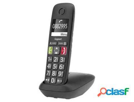 Teléfono Fijo GIGASET E290 Negro