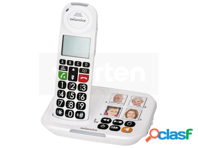 Teléfono Inalámbrico SWISSVOICE Xtra 2155 Blanco