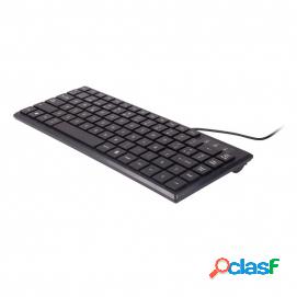 Unykach Teclado Mini Kb302 Ultra Plano, Ideal Para