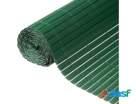 Valla de Jardín NATURE Faceta Dupla (Verde - 100x300 cm -