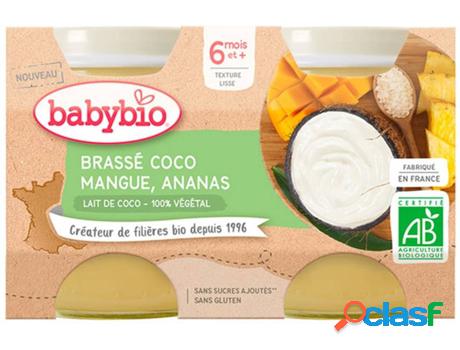 Vegetal Elaborado con Leche de Coco - Piña Mango BABYBIO (2