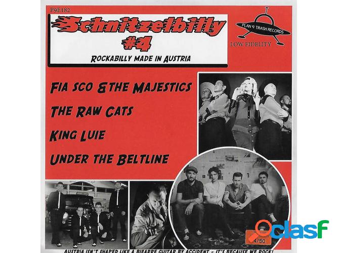 Vinilo Fia Sco & The Majestics, The Raw Cats, King Luie,