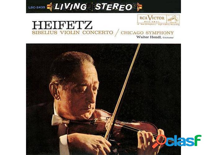 Vinilo Sibelius / Heifetz / Walter Hendl / Chicago Symphony