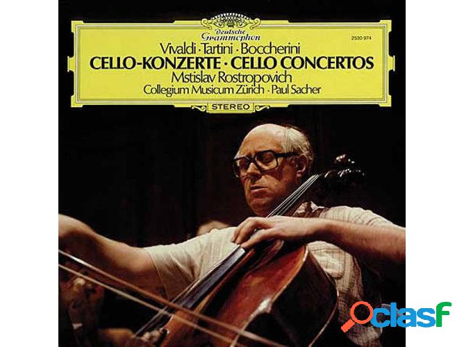 Vinilo Vivaldi, Tartini, Boccherini / Mstislav Rostropovich,